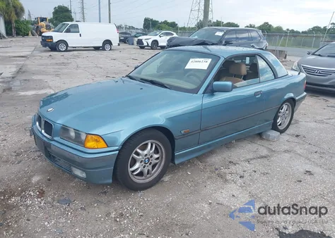 1996 BMW 328 Ic из США, поврежденный, VIN WBABK7328TET61943